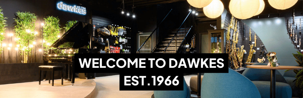 Welcome to Dawkes Music, Established 1966