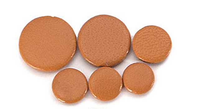 Premium Deluxe Brown Leather Clarinet Pad - Thin - GCLT