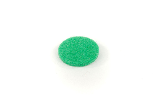 Felt Disc - Green - 17mmx2mm