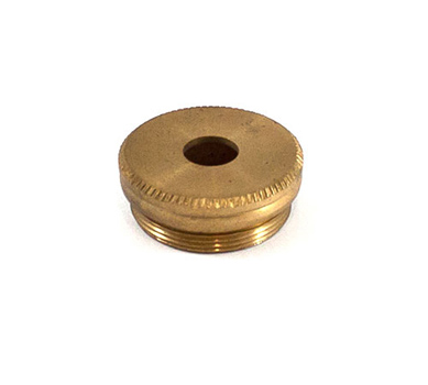 Bottom Cap - External Thread in Brass - Trumpet - B&H/Besson