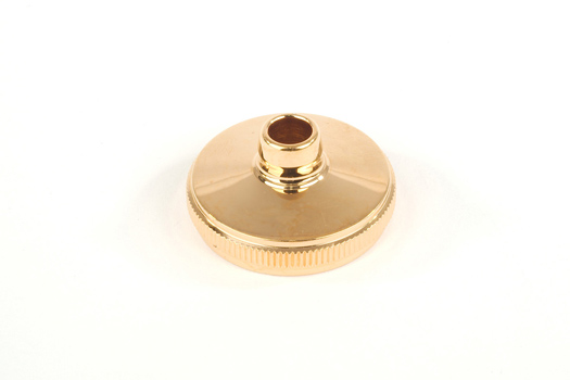 Light Bottom Cap - Besson Prestige 4th valve - Gold Plated German build only
