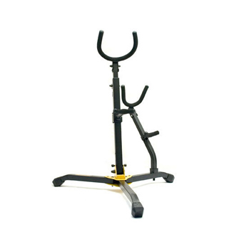 Hercules DS536B Baritone Saxophone Stand with Alto / Tenor Peg