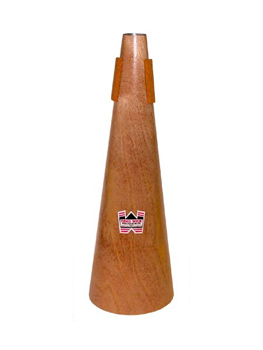 Denis Wick Trombone Mute - Straight Wooden