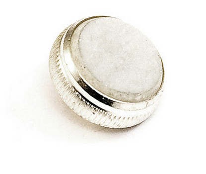 Finger Button - Silver plated - Bach Stradivarius Trumpet / Cornet / Flugel