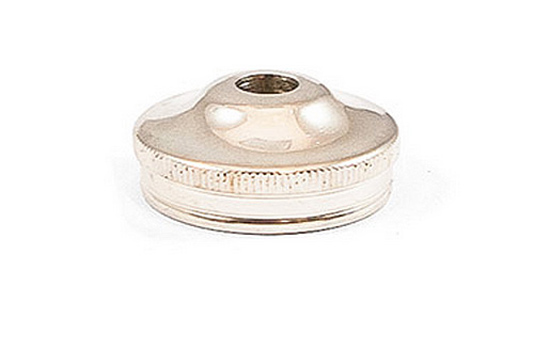 Bottom Cap - Silverplate - 615 Cornet