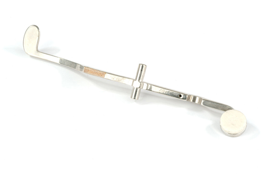 No.15 - F# Trill Key - Nickel Plated