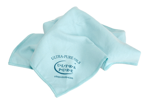 Ultra Pure Extra-Large Microfiber Polishing Cloth - Blue