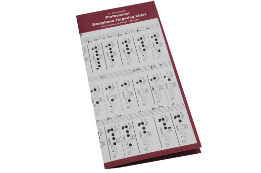 Dr Downing - Professional Saxophone Fingering Chart