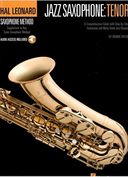 Hal Leonard Jazz Saxophone Tenor Book & Audio Downloads