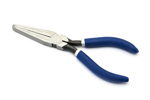Flat Nose Pliers, Long, Smooth Jaws