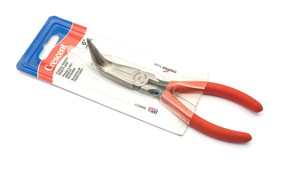 Curved Nose Pliers, 5-3/4inch (146mm) long