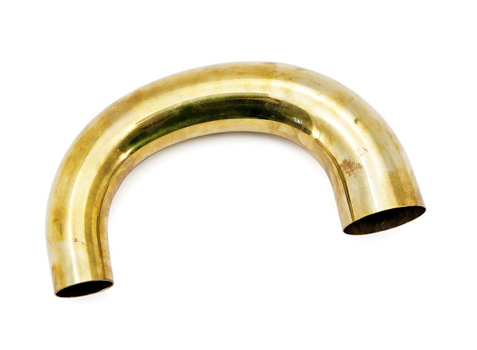 Bottom Bow Raw Brass Besson Prestige 2052 no cap strip