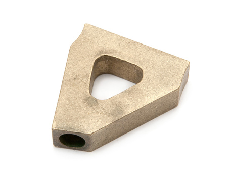 Bridge for Belly Guard on Prestige Euphonium - raw brass