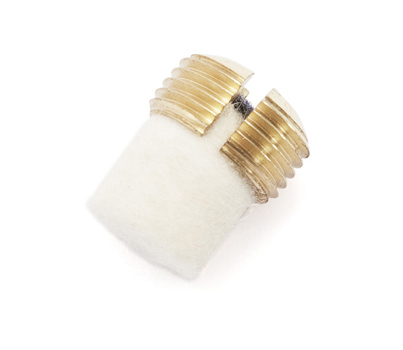 Screw Metal Key Guard Felt Bumper