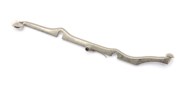 No.13b - Bb Trill Key - Nickel Plated