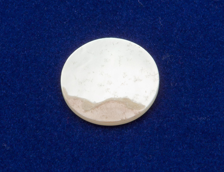 Pearl Touchpiece/ Finger pearl - Flat Top - 12.0mm dia.
