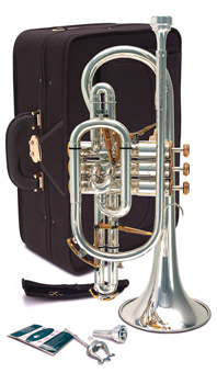 Besson Prestige BE2028 Silver Plated - Cornet