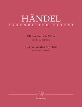 Handel Sonatas (11) flute & figured bass