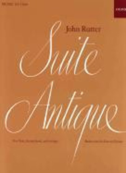 Rutter Suite Antique Flute & Piano