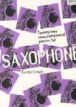 Lewin 22 Unaccompanied Pieces Saxophone