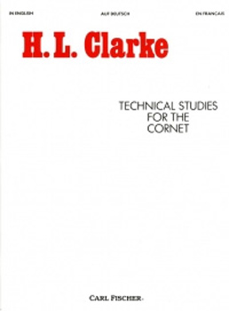 Clarke Technical Studies For The Cornet Eng/Ger/F