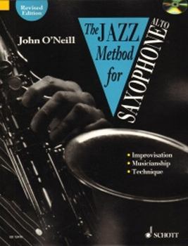 Jazz Method Saxophone Eb Alto ONeill Book & Cd