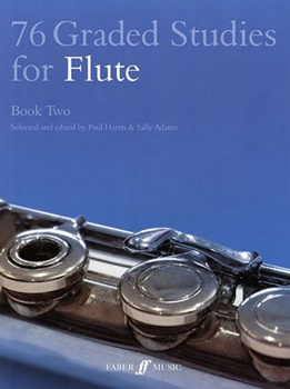 76 Graded Studies For Flute Book 2 Harris/Adams