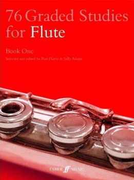 76 Graded Studies For Flute Book 1 Harris/Adams