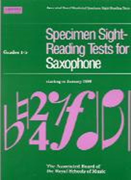 Specimen Sight Reading Saxophone Grades 1-5 Abrsm