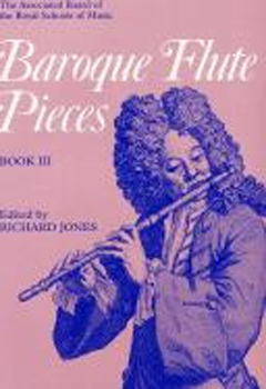 Baroque Flute Pieces Book 3 Jones