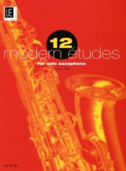 12 Modern Etudes Rae solo Sax