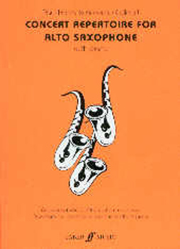 Concert Repertoire For Alto Sax Harris/Calland
