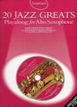Guest Spot 20 Jazz Greats Alto Sax Book & Cd