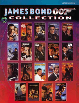 James Bond 007 Collection Alto Sax Book + Download Code