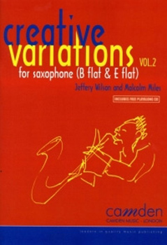 Creative Variations Vol 2 Sax/Pf Miles/Wilson + Cd