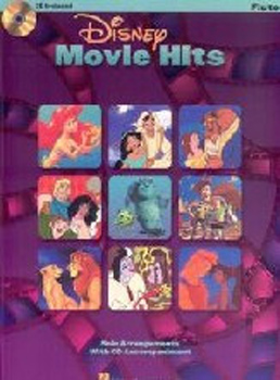 Disney Movie Hits Flute Book & Cd