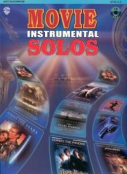 Movie Instrumental Solos Alto Sax Book & Cd