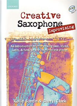 Creative Saxophone Improvising Santin/Clark Bk Cd