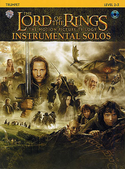 Lord Of The Rings Trilogy Solos Trumpet Book & Cd