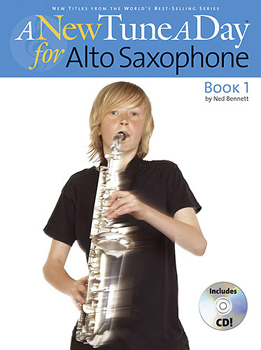 New Tune A Day Alto Sax Book & Cd