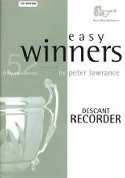 Easy Winners Lawrance Descant Recorder Book & Cd