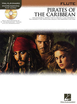 Pirates Of The Caribbean Flute Book & Cd