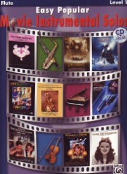 Easy Popular Movie Instrumental Solos Flute + Cd