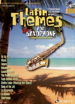 Latin Themes Alto Saxophone Book & Cd