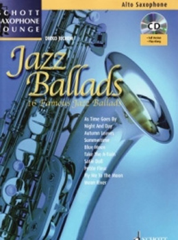 Jazz Ballads Alto Book and Audio Download Saxophone Lounge