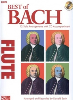 Bach Best Of Flute Book & Cd