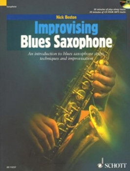 Improvising Blues Saxophone Beston Book & Cd