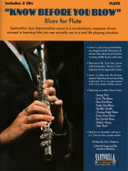 Know Before You Blow Blues for Flute + Cd