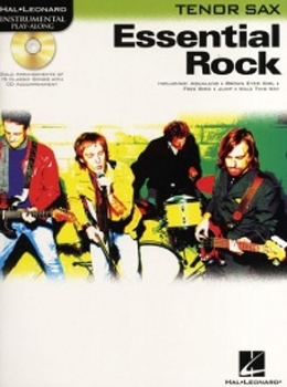 Essential Rock Instrumental Play Along Tenor Sax + CD