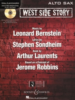 West Side Story Play Along Bernstein Alto Sax + Cd